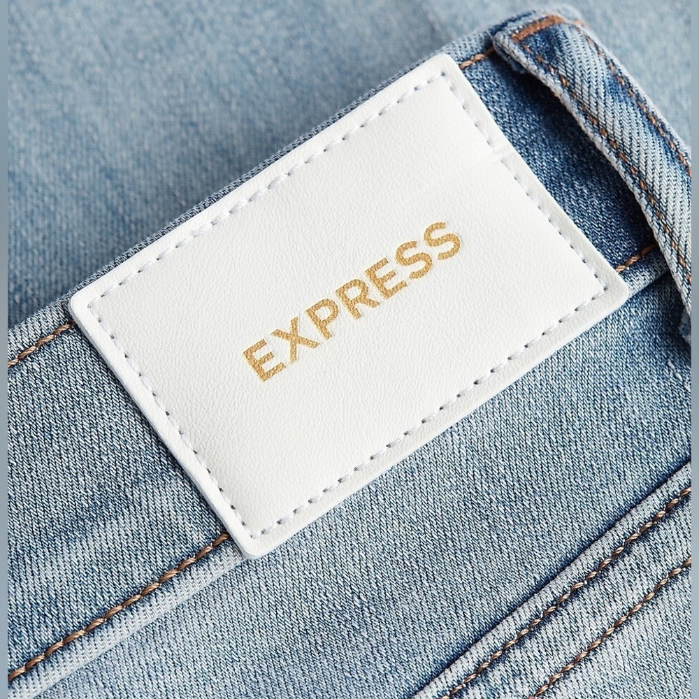 Express light Wash Blue Women's Jeans - Picture 10 of 11